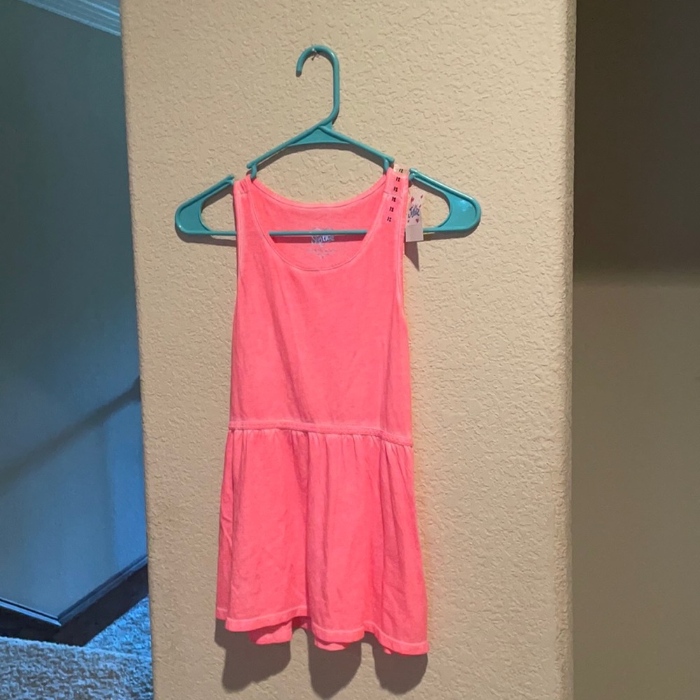 Justice Pink Top with Tags!